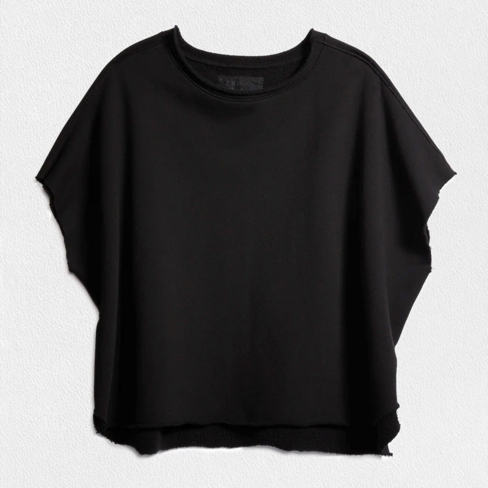 FRANK AND EILEEN - OLIVE ORGINAL CAPELET IN BLACK
